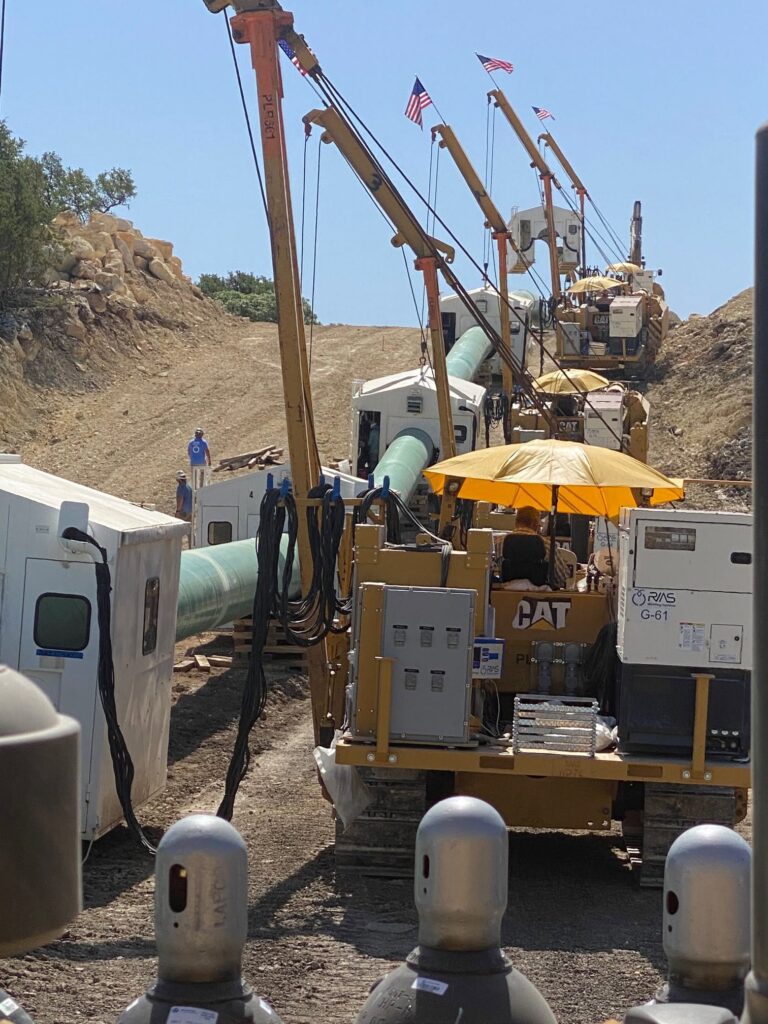 The Pipeline Life welding shacks