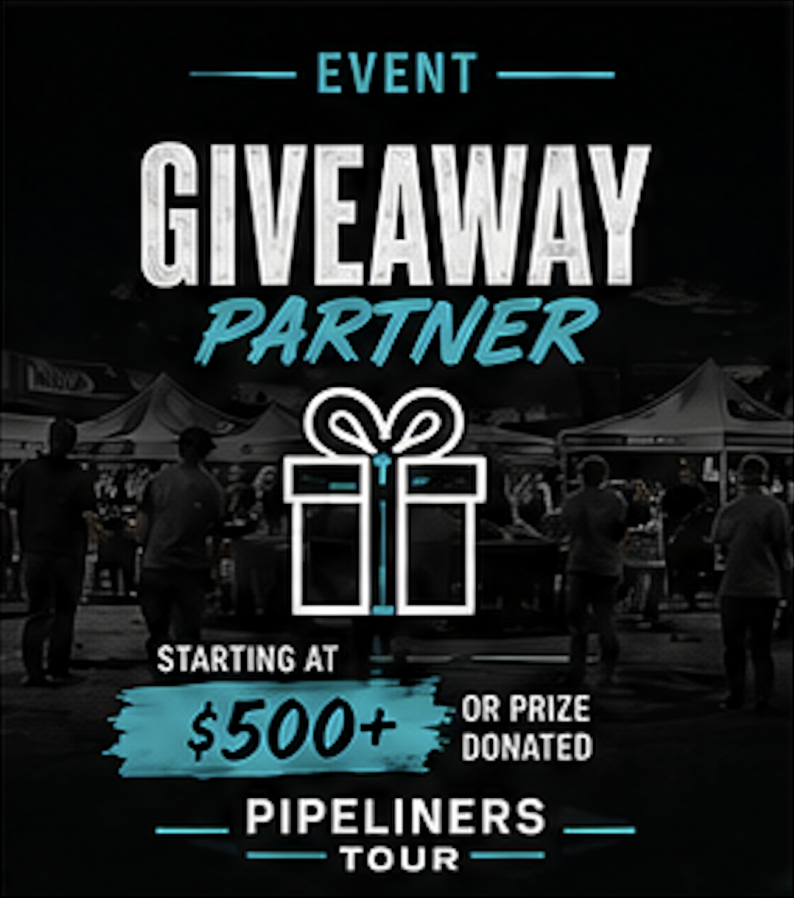 Pipeliners Tour Sponsor Giveaway Partner