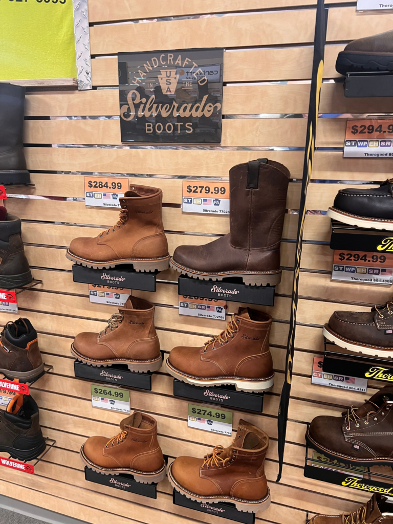 American made pipeline work boots