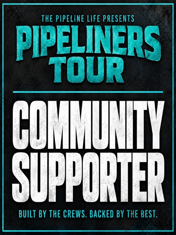 Community Supporter Pipeliners Tour Sponsorship Packages