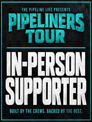 In-Person Supporter Pipeliners Tour Sponsorship Packages